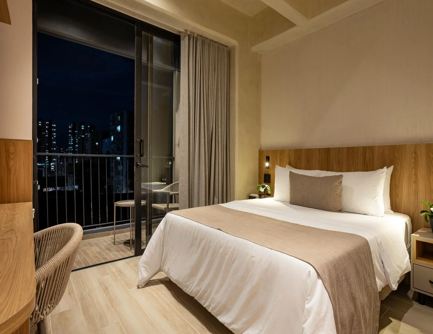 Habitación Deluxe con balcón de Hotel Tres Altares en Sabaneta